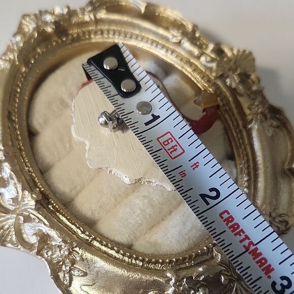 Santa Claus Holiday Brooch - Picture 4 of 6